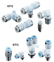 SMC驅(qū)動(dòng)類(lèi)空氣配管用潔凈型快換管接頭 KPQ/KPG